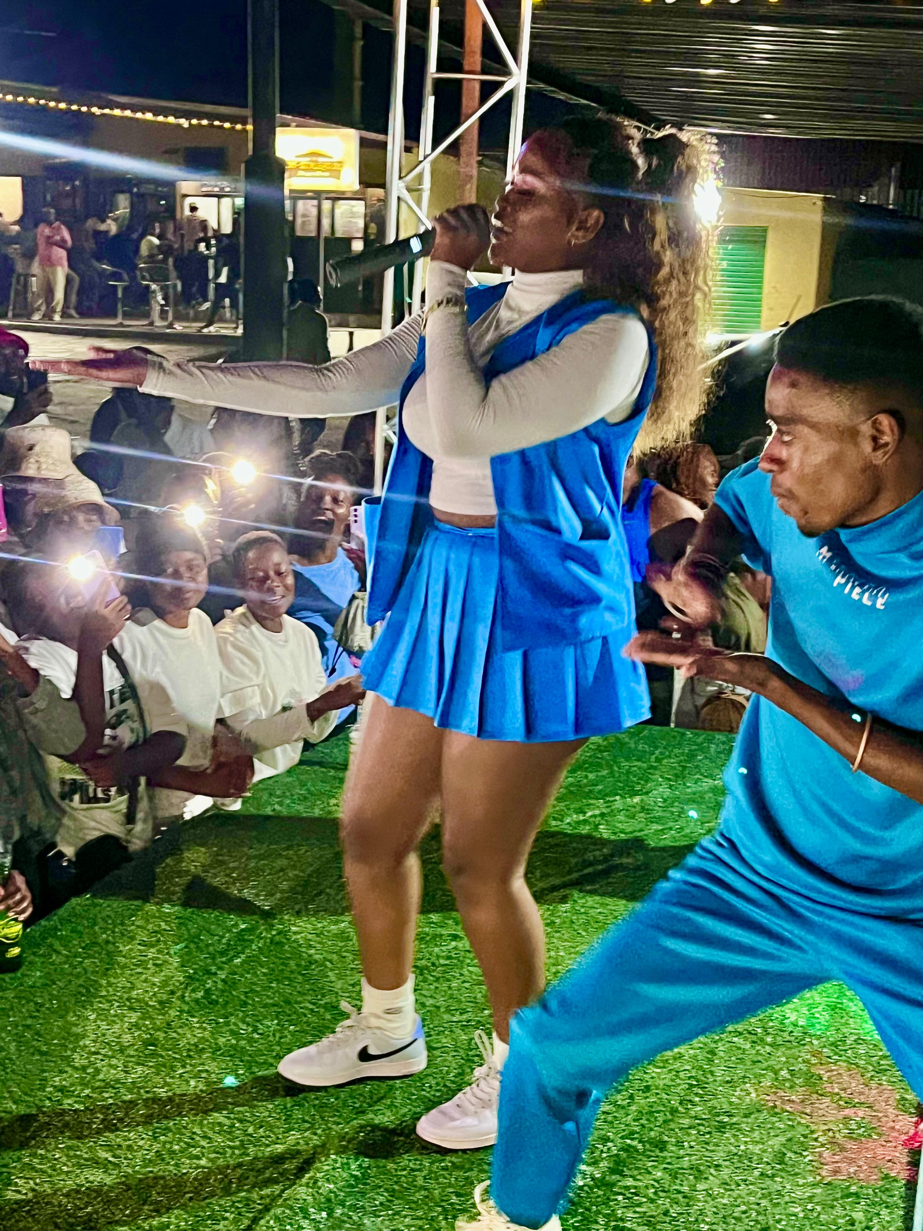 Live performance by Shandesh at a PN Audio powered concert